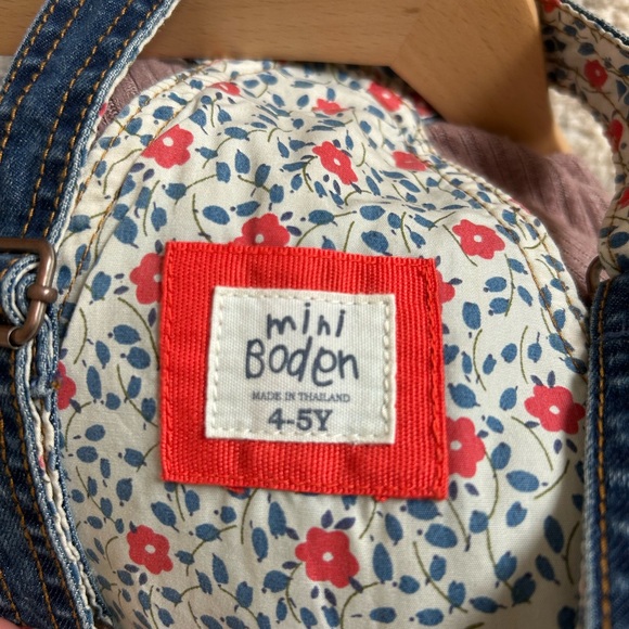 Mini Boden Overall Dress - Picture 4 of 4